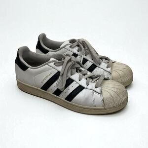 Adidas Black & White Superstar Sneakers